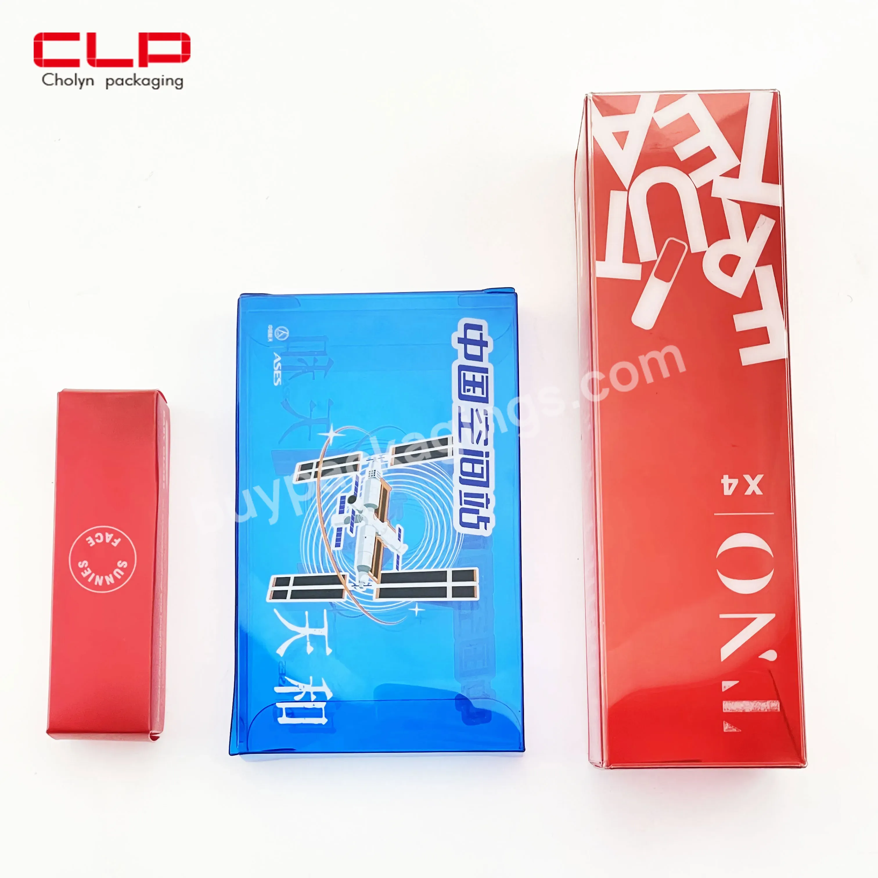 Custom Packing High Frequency Folding Packaging Box Custom Custom Printing Box Pvc With Clear Window