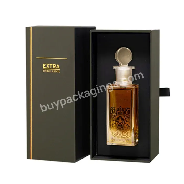 Custom Paper Boxes Cosmetic Perfume Packaging Gift Box Boite De Parfum Caja De Perfumes Perfume Bottle With Box Packaging