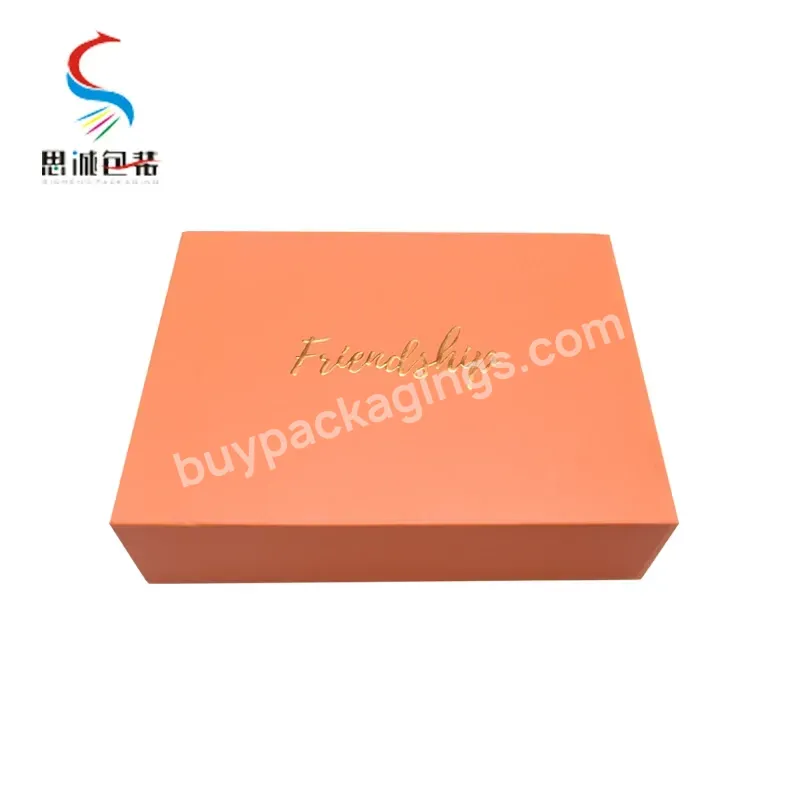 Custom Paper Packaging Gift Cardboard Business Name Card Gift Box Booked With Nice Paper Insert Magnet Closure
