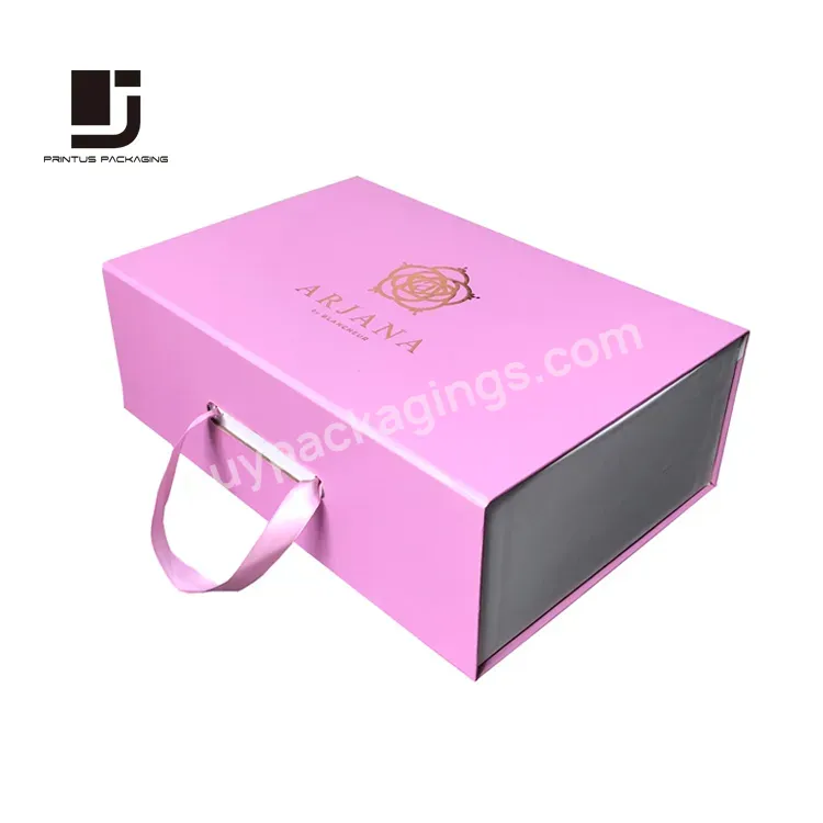 Custom Pink Portable Yoga Mat Packing Box