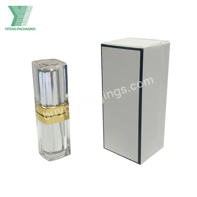 Custom Print Logo Color Hot Stamping Design Luxury Cosmetic Box Lipstick Gift Packaging Paper Box