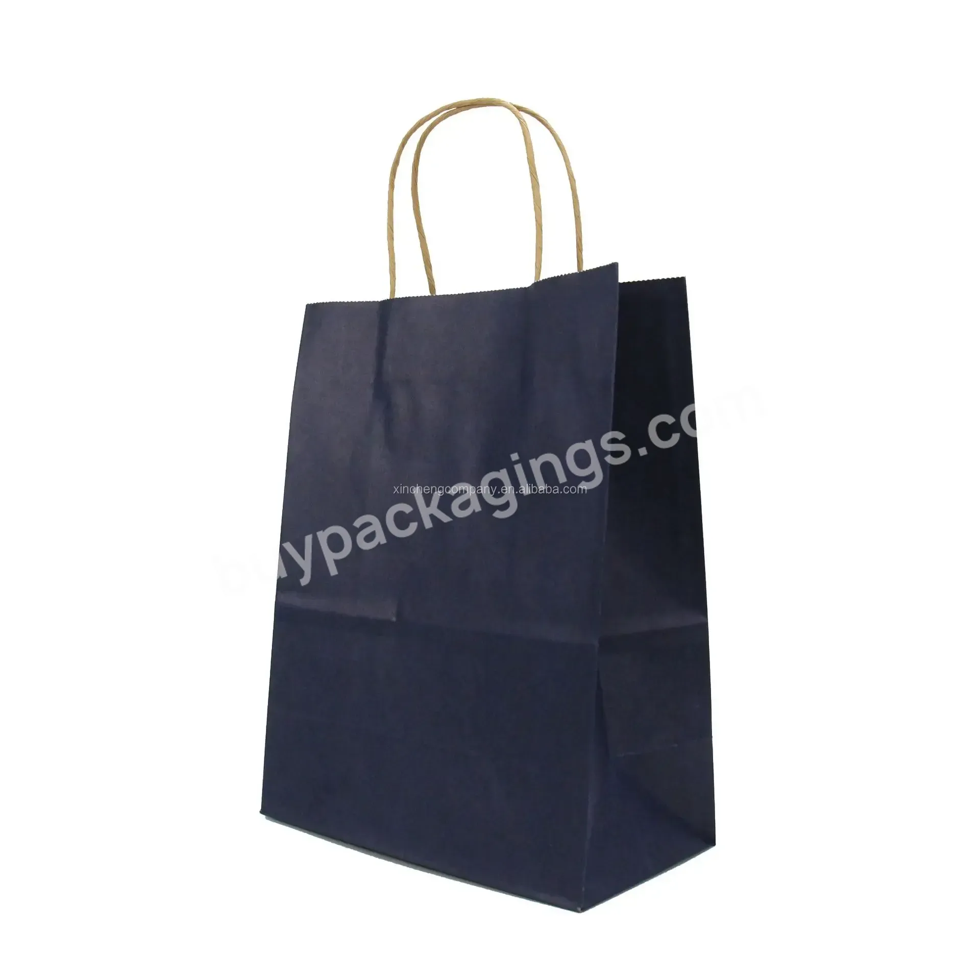 Custom Printed Cheap Kraft Luxury Retail Paper Shopping Bags Ribbon Handle Paper Bag Supplier