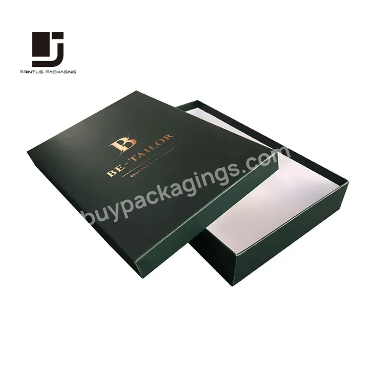 Custom Printed Luxury Cardboard Paper T Shirt Packaging Box