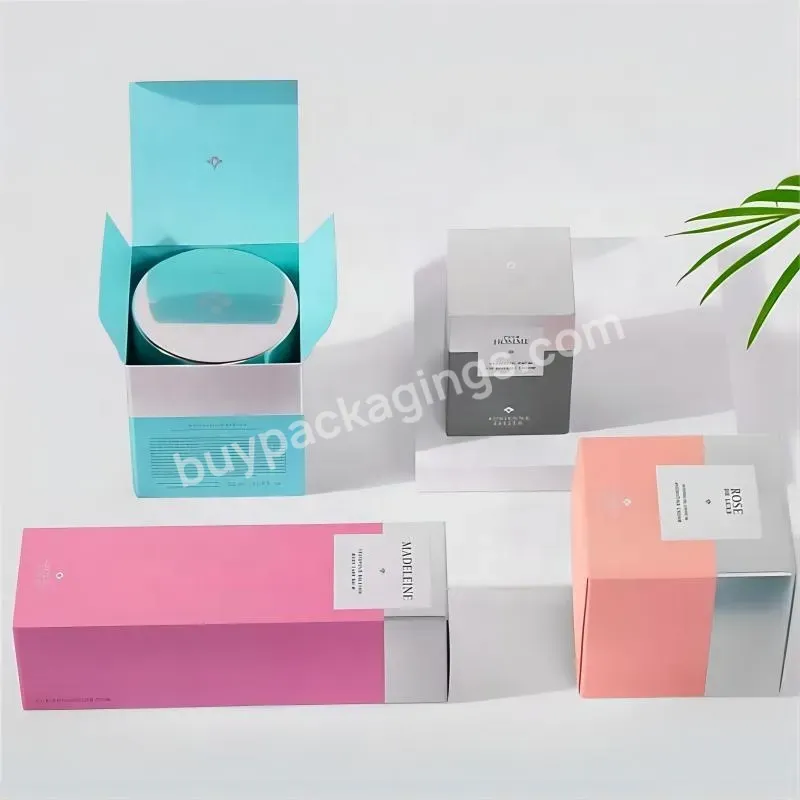 Custom Printed Shipping Boxes Cosmetic Box Beauty Skincare Set Packaging Box