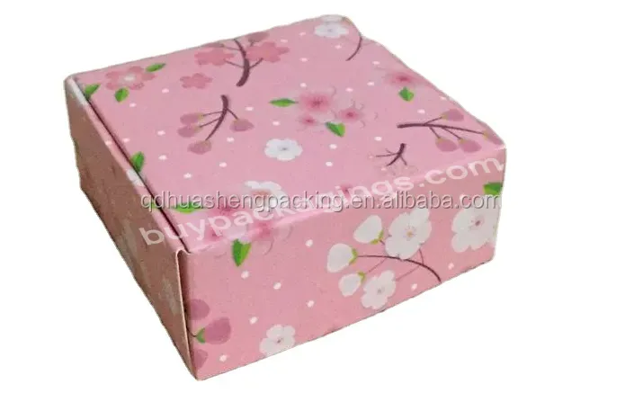 Custom Printed Wholesale Paper Cosmetic Corrugated Jewelry Box Packaging