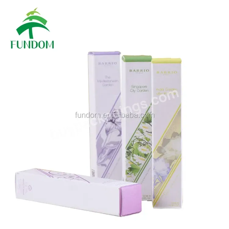 Custom Printing Cheap Small Fancy Mini 10 Ml 15 Ml 20 Ml 30 Ml 50 Ml Packing Paper Perfume Box Bottle