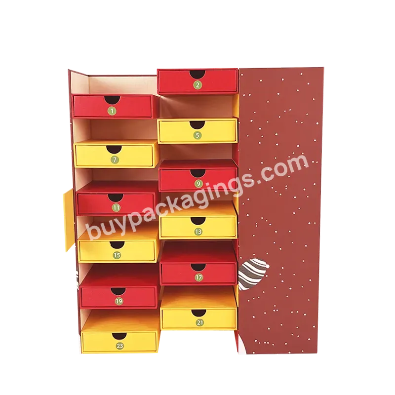 Custom Printing Gift Box 24 Drawers With Magnetic Closure Paperboard Lux Cajas Para Chocolate Con Cajones Chocolate Box Drawers