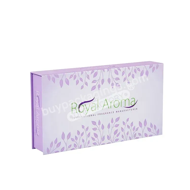 Custom Printing Hard Paper Cardboard Beauty Fragrance Magnetic Gift Box Cosmetics Packaging