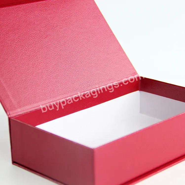 Custom Printing Logo Rigid Cardboard Luxury Flap Open Magnetic Closure Gift Box For Cosmetic