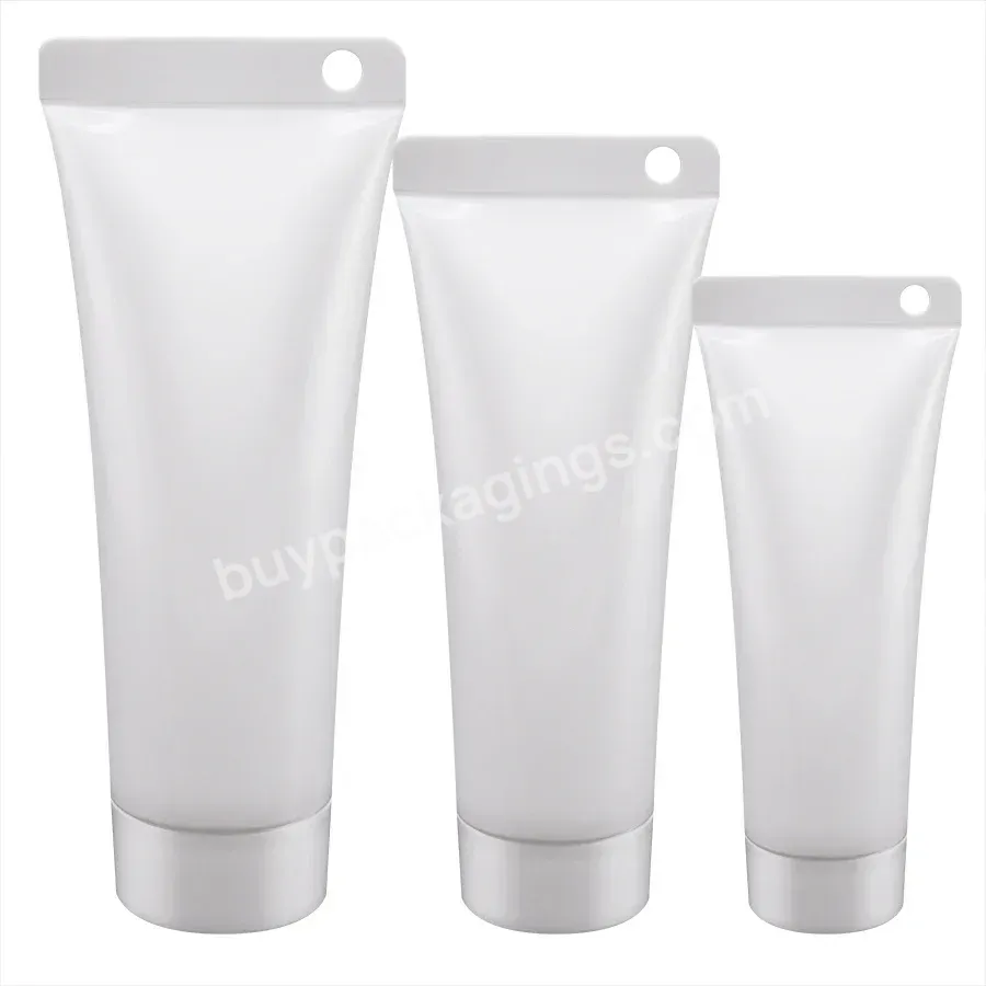 Custom Printing Plastic Hand Cream Tubes Packaging 50ml 100ml 150ml 200ml Shampoo Lotion Cosmetic Squeeze Tube With Flip Cover - Buy Shampoo Plastic Tube,Cream Tube Container,Empty Facial Cleanser Tube.