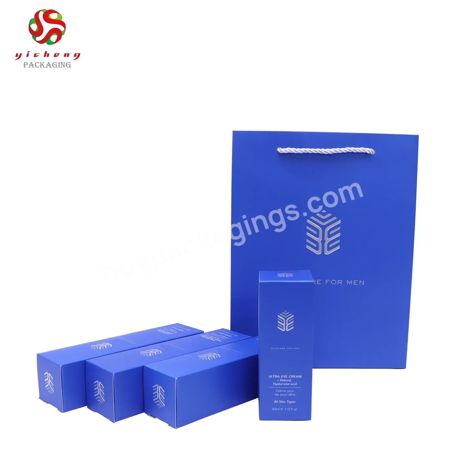 Custom Printing Serum Box Paper Skin Care Products Cosmetic Jar Packaging Box For Wig Care Product