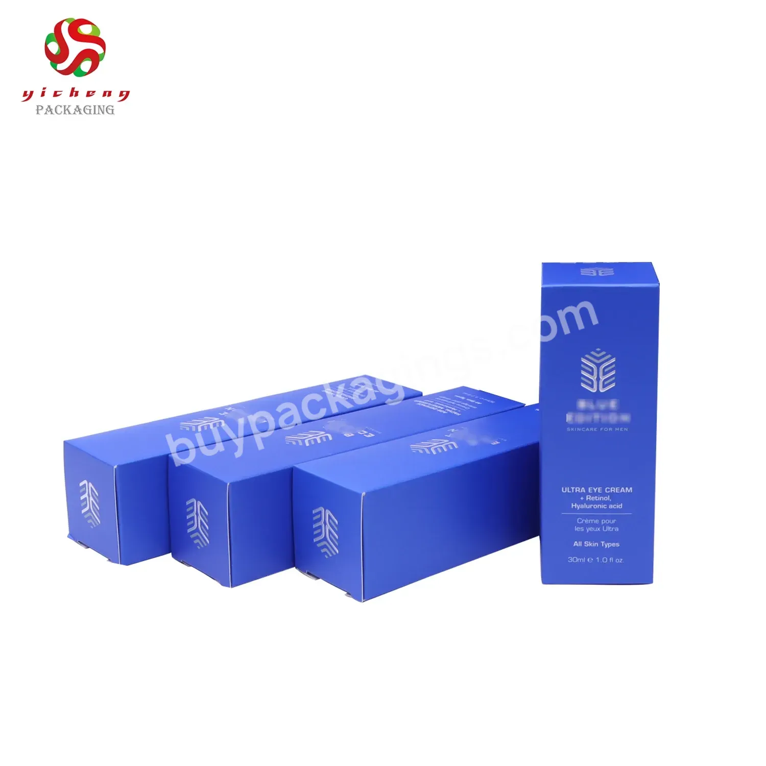 Custom Printing Serum Box Paper Skin Care Products Cosmetic Jar Packaging Box For Wig Care Product