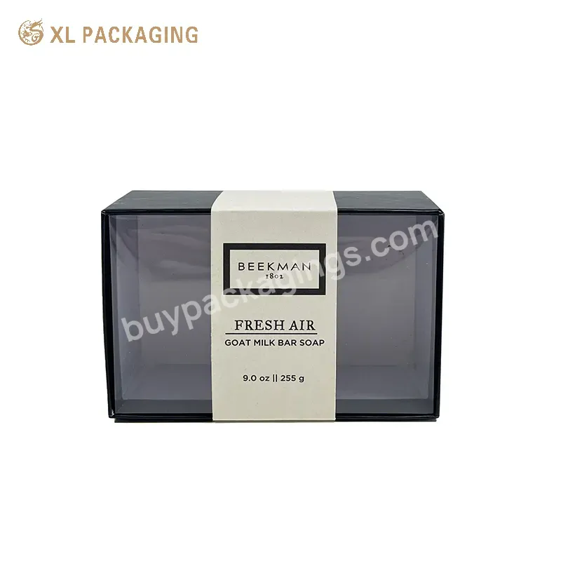 Custom Pvc Window Box Skin Care Perfume Cosmetic Gift Pvc Window Lid And Base Box For Logo