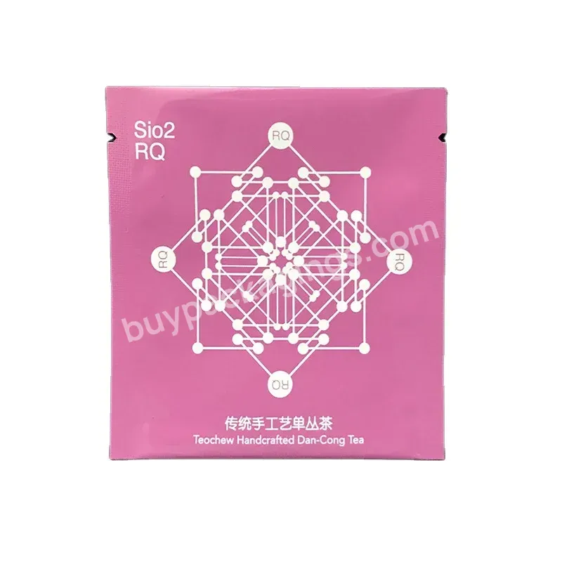 Custom Sachet Printing 1g 2g 3g 5g Mini Small Aluminum Foil Packet Tea Plastic Sachet Bag For Water Food Moisture Proof