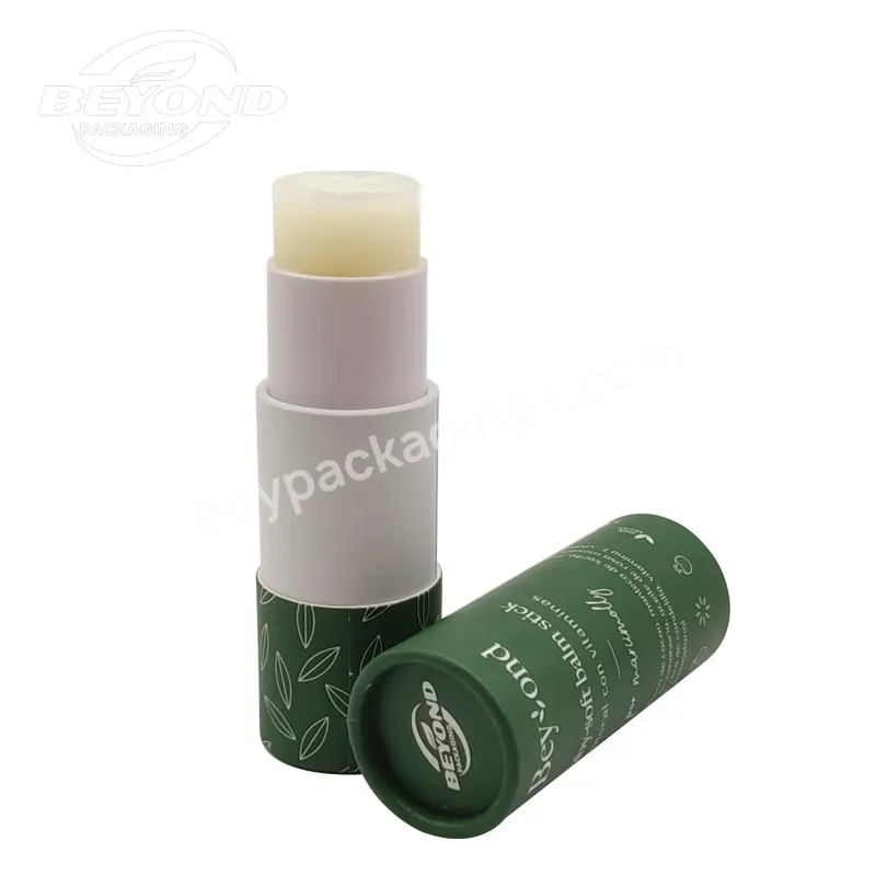 Custom Shape Lip Stick Tube Unique Twist Up Lip Balm Deodorant Lip Gross Eco-friednly Paper Round Cylindrical Packaging Tube - Buy Unique Twist Up Lip Balm Tube,Round Paper Lip Balm Deodorant Tube,Custom Shape Lip Stick Tube.