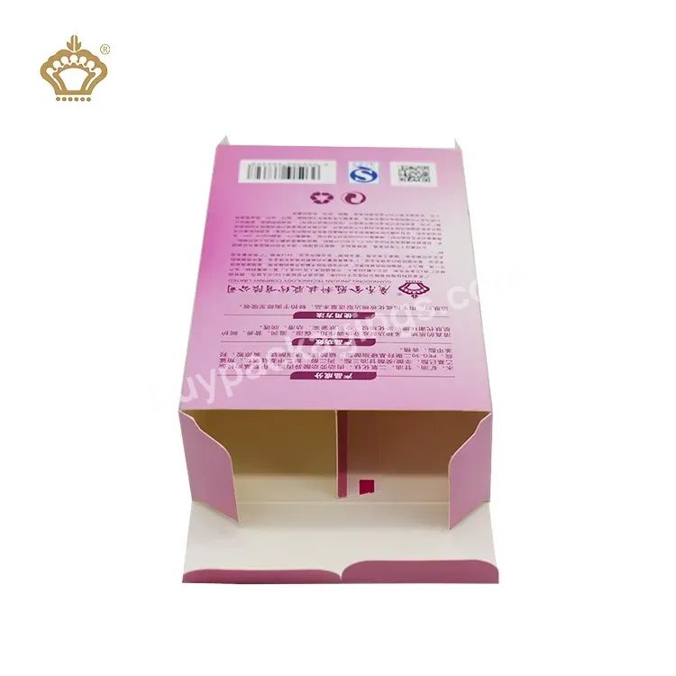 Custom Simple Cosmetics Makeup Skincare Pink Gift Package High Quality Packaging Paper Cardboard Boxes