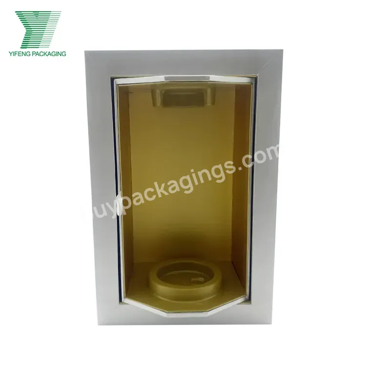 Custom Size And Design Surprise High-end Magnetic Closure Single Wine Bottle Packaging Gift Box Wholesale