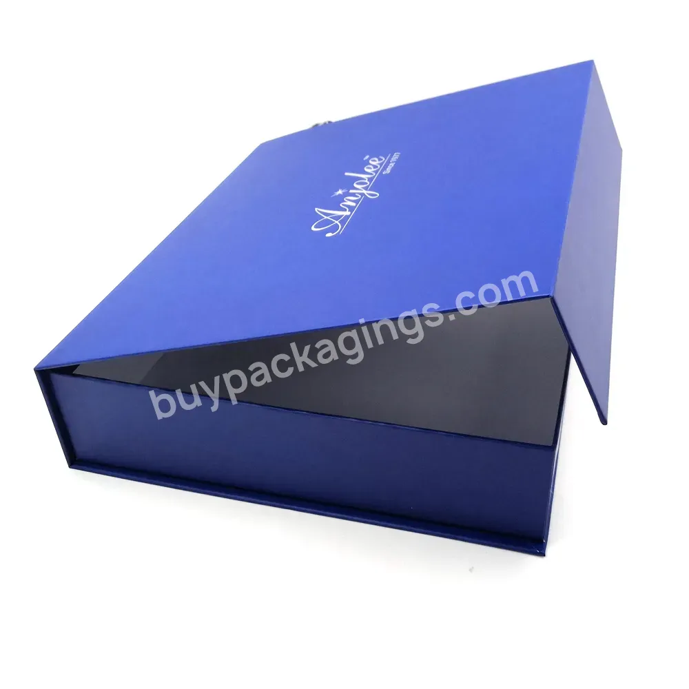 Custom Size Recyclable Cardboard Paper Hard Rigid Magnet Box Packaging Luxury Folding Magnetic Gift Box For Cosmetic