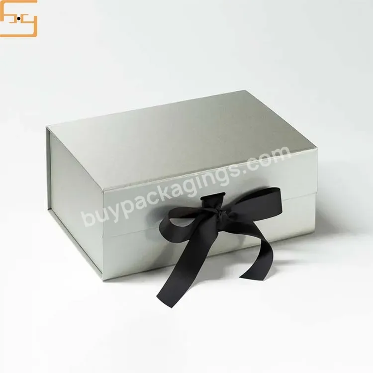 Custom Size Wholesale Wedding Shipping Cap Baseball Packaging Collapsible Keepsake Magnetic Gift Box