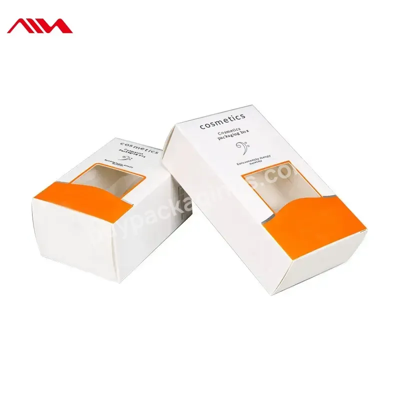 Custom Skin Care Box Cosmetic Carton Folding Packaging Tuck Top Custom Printed Cosmetic Paper Box Packaging