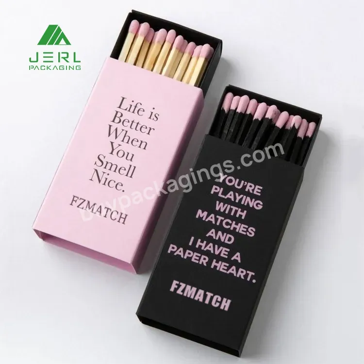 Custom Small Empty Match Box Packages Machbox Packaging Match Packaging Box For Matches