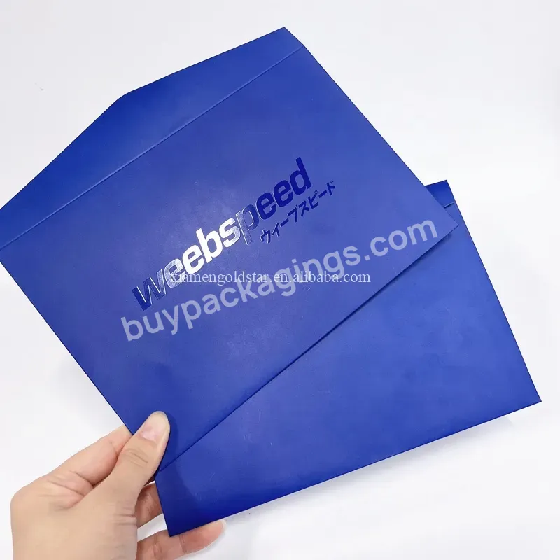 Custom Uv Printed Luxury Gift Paper Envelope Packaging Fancy Gift Certificate Envelopes