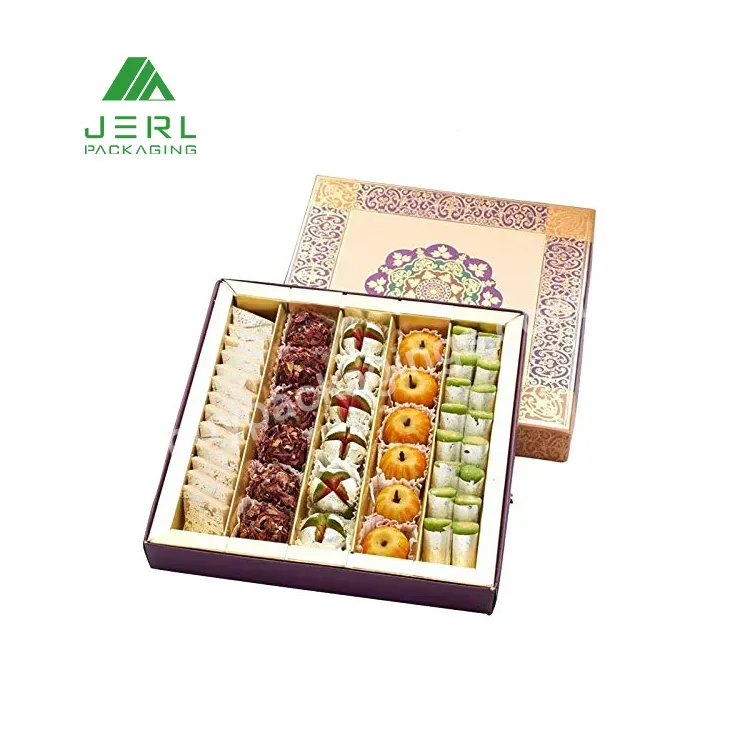 Custom Wedding Decorative Mithai Boxes