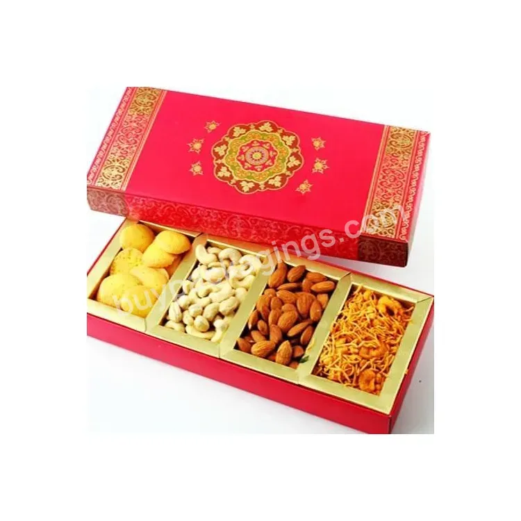 Custom Wedding Decorative Mithai Boxes