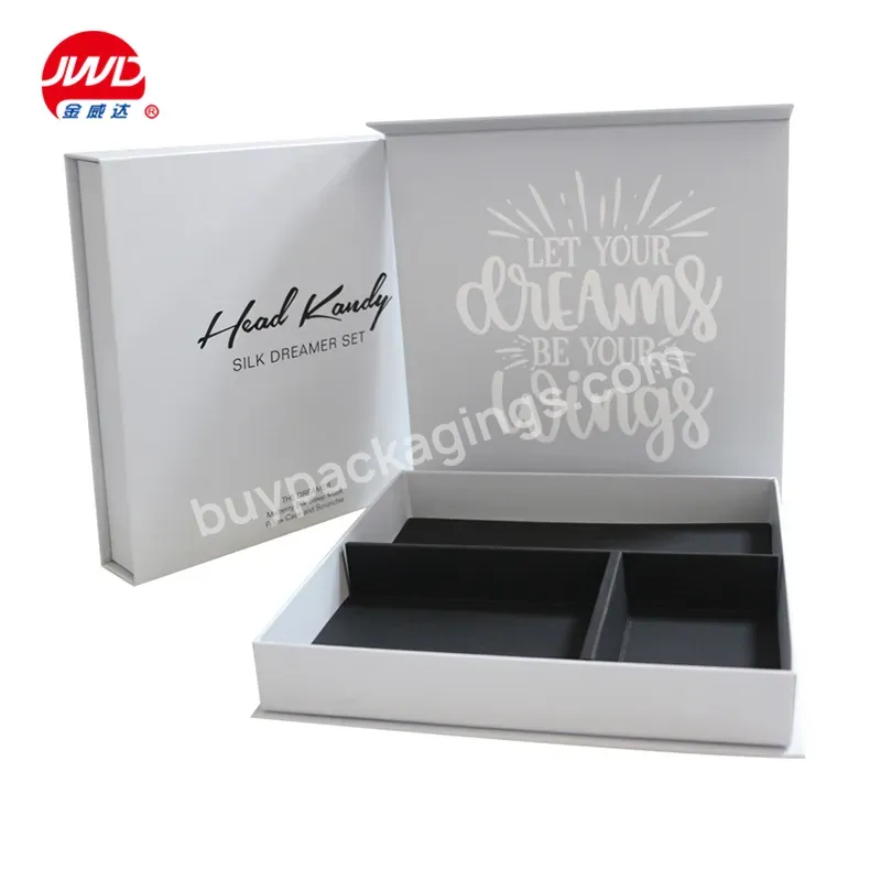 Custom White Magnetic Gift Box Magnetic Closure Box Deep Large Magnetic Lid Paper Packaging Boxes With Logo