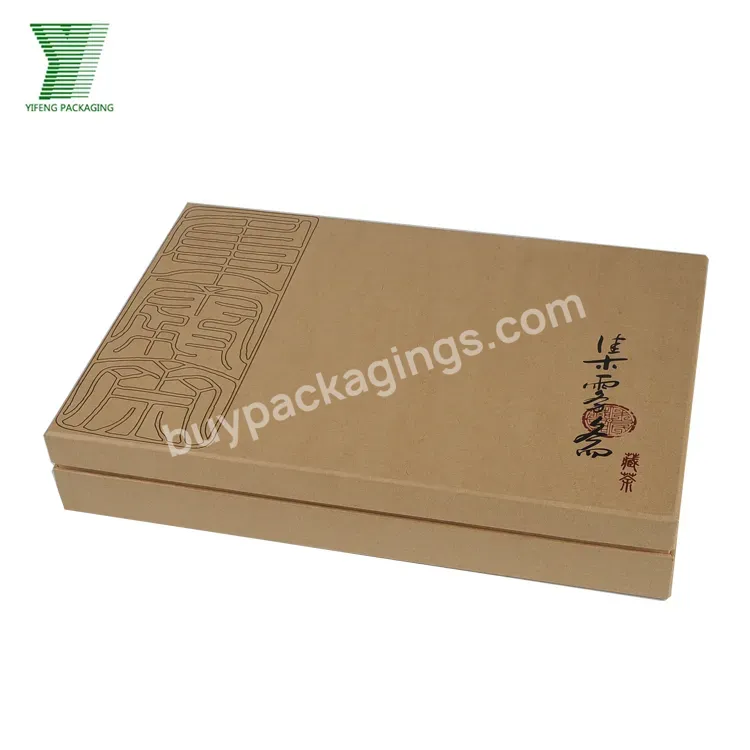 Custom Wholesale Tea Packaging Box Bottom With Lid Packaging Tea Box Set Gift Box