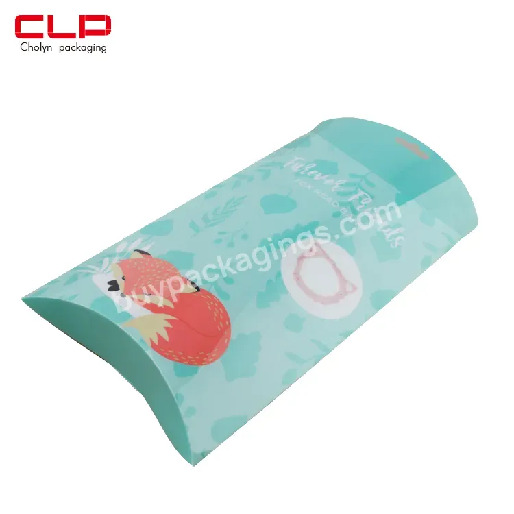 Customization Of Pillow Shaped Boxes,Pet,Pvc,And Pp Plastic Packaging Boxes