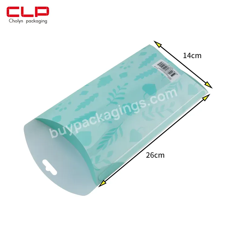 Customization Of Pillow Shaped Boxes,Pet,Pvc,And Pp Plastic Packaging Boxes