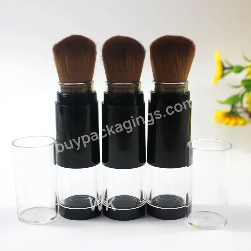 Customize Color Powder Brush Makeup Refillable Powder Brush For Cosmetic Tools - Buy Powder Brush,Cosmetic Tools,Makeup Tools.
