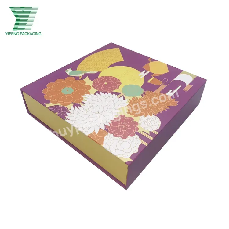 Customize Design Printing High Quality Moon Cake Box With Your Brand Logo Luxury Moon Cake Boxes