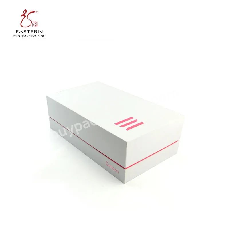 Customized Cardboard Paper Made Clear Shoes Case Packaging Storage Boxes With Custom Logo