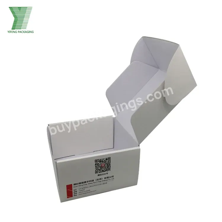 Customized Eco Kraft Skincare Beauty Cloth Packing Mailer Shipping Paper Box Gift Delivery Packaging Box