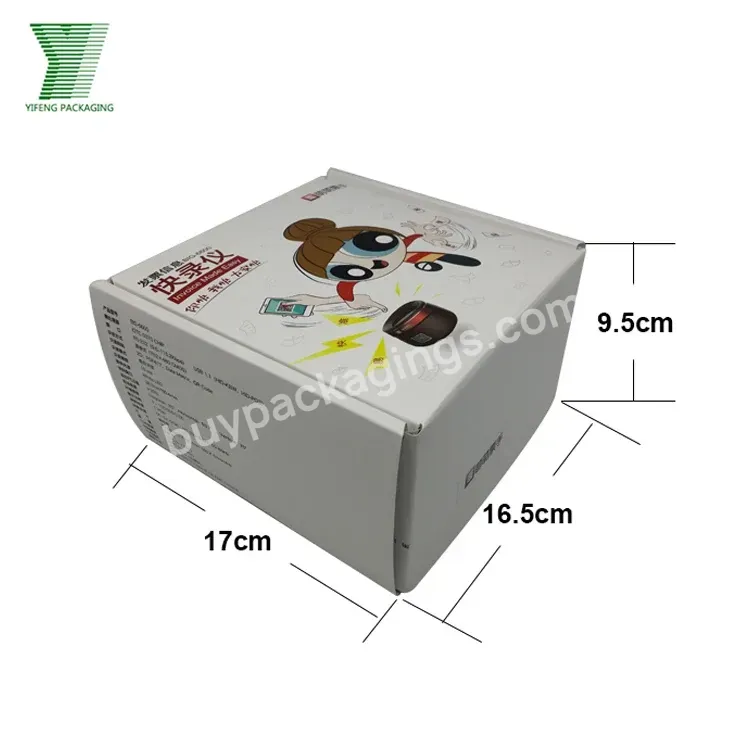 Customized Eco Kraft Skincare Beauty Cloth Packing Mailer Shipping Paper Box Gift Delivery Packaging Box