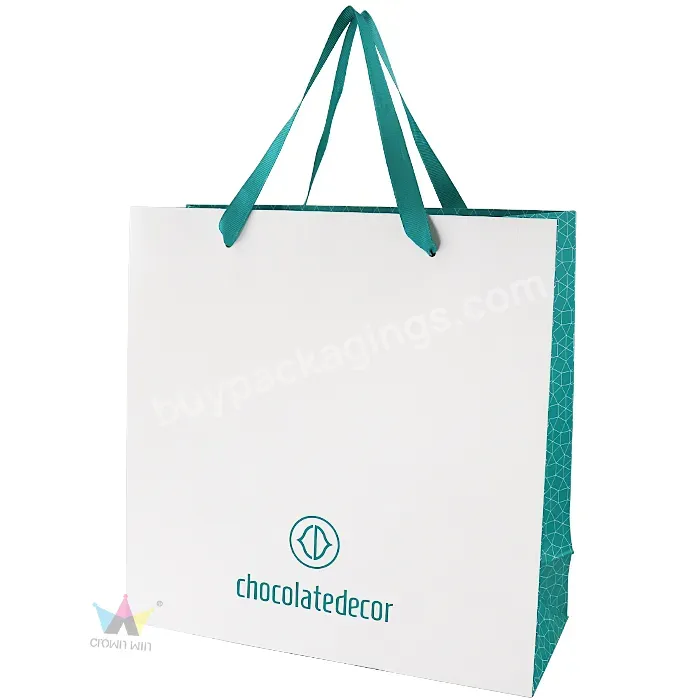 Customized Logo Printed Luxury Gift Paper Shopping Bag Eco-friendly Paper Gift Bags With Ribbon Handles - Buy Customized Logo Printed Luxury Gift Paper,Shopping Bag Eco-friendly Paper Gift Bags,Paper Gift Bags With Ribbon Handles.