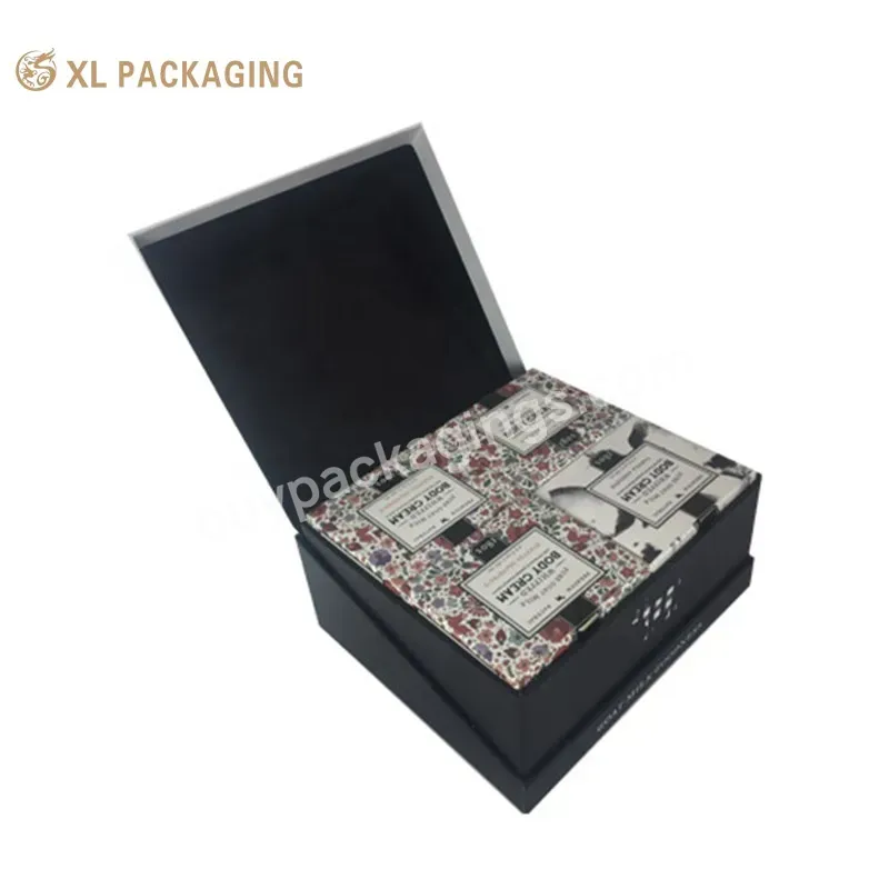 Customized Luxury Skin Care Magnet Box Face Cream Makeup Skin Care Cosmetic Packaging Box With Gift