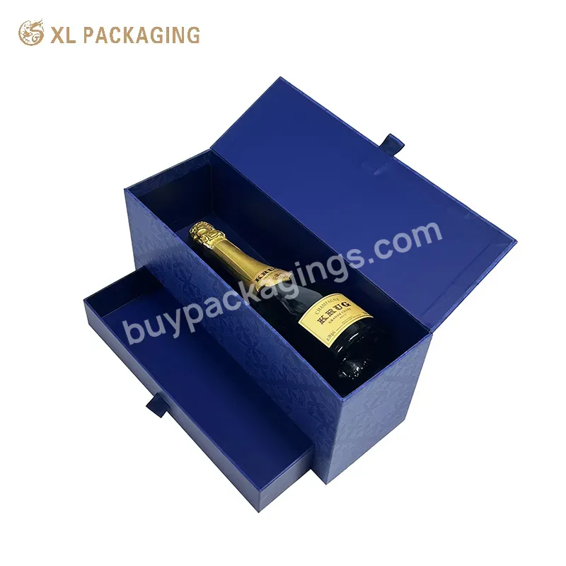 Customized Magnetic Closure Two Layers Wine Box Electric Device Packaging Rigid Paper Box