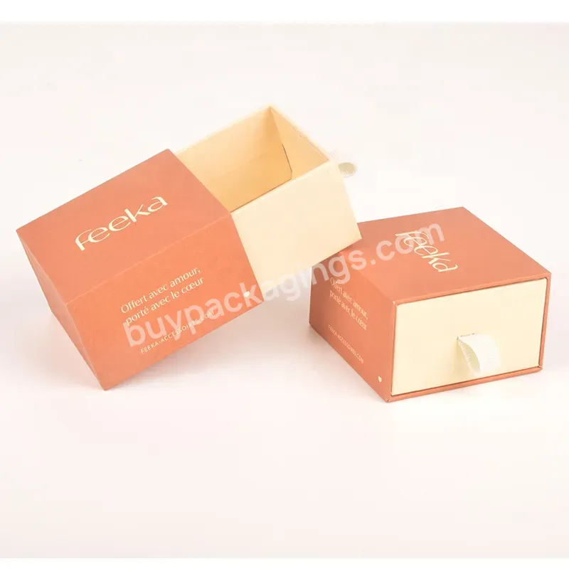 Customized Paper Cardboard Drawer Jewelry Packaging Gift Box Jewellery Packaging Boxes