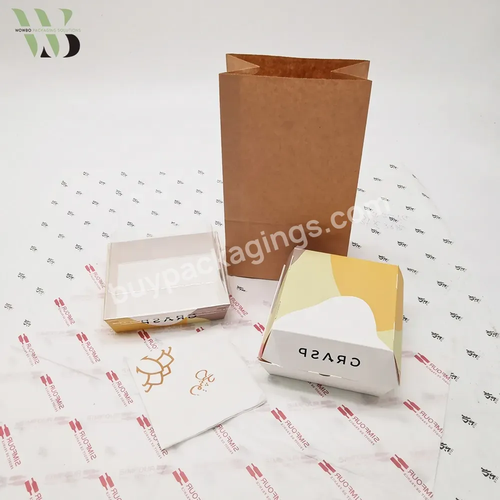 Customized Personalized Printing Design Printed Recyclable Food Grade Greaseproof Kraft Paper Box Bag Tray For Street Fast Foods - Buy Custom Printing Various Surface Finishing Choices Including Hot Stamping Spot Uv Matte Hologram Foil Deboss/embossi