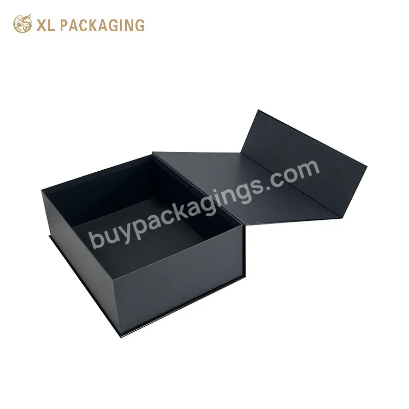 Customized Popular Design Shiny Pearl Paper Big Empty Magnet Closure Cosmetic Packaging Box For Cosmetic