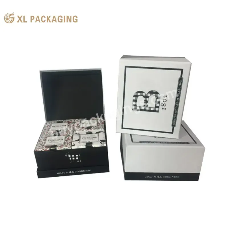 Customized Printing Box Factory Cheap Recycle Display Cosmetic Skincare Collection Packaging Kit Box