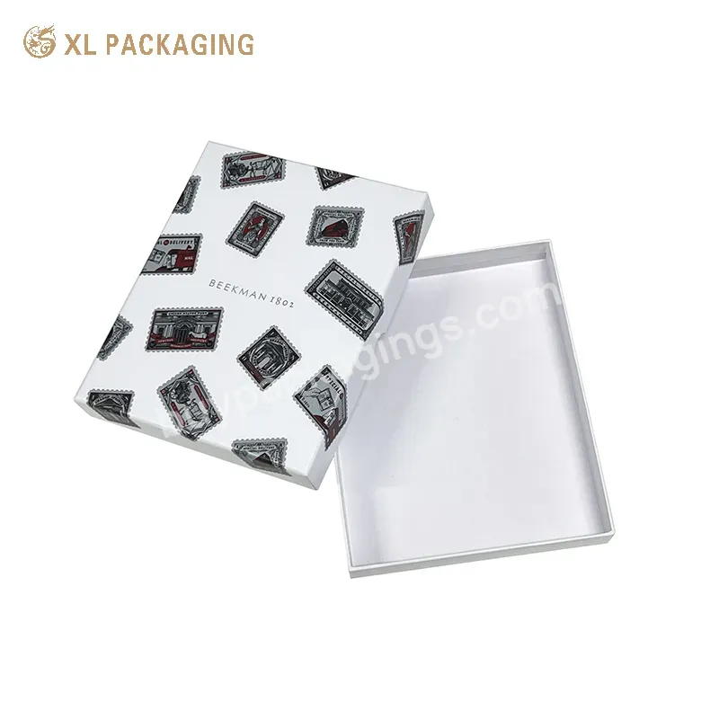 Customized Recycle Texture Paper Wrapped Envelope Box Shape Packaging With Slide Drawer Holder