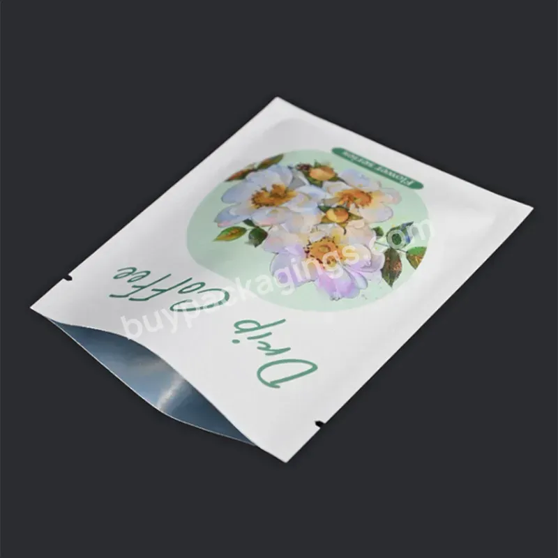 Customized Size And Logo Print Heat Heal Aluminum Foil Face Mask Packaging Heat Seal Mylar Bags