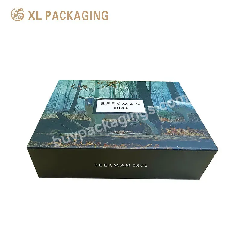 Customized Skin Care Book Shape Box Face Cream Makeup Perfume Cosmetic Magnet Packaging Box For Gift