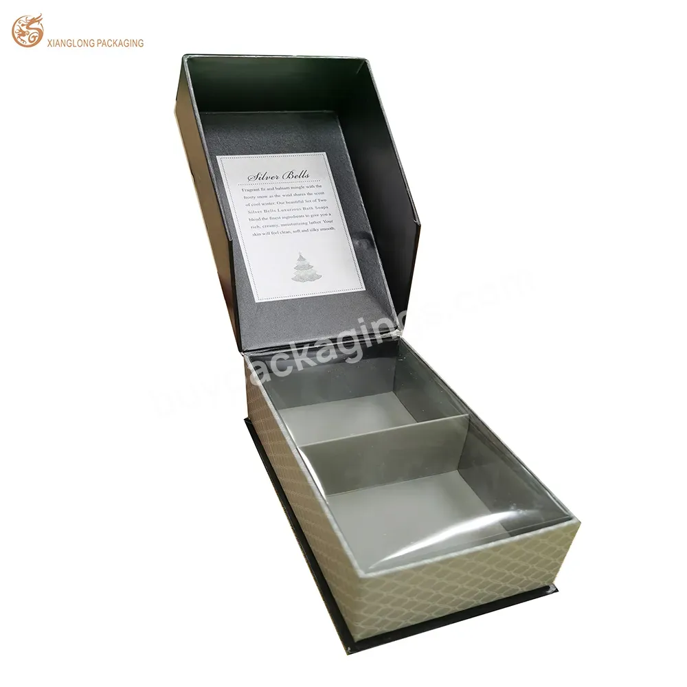 Customized Tree Shape Accessory Soap Cosmetic Packaging Box Beauty Packaging Box Hinged Box With Paper Tray