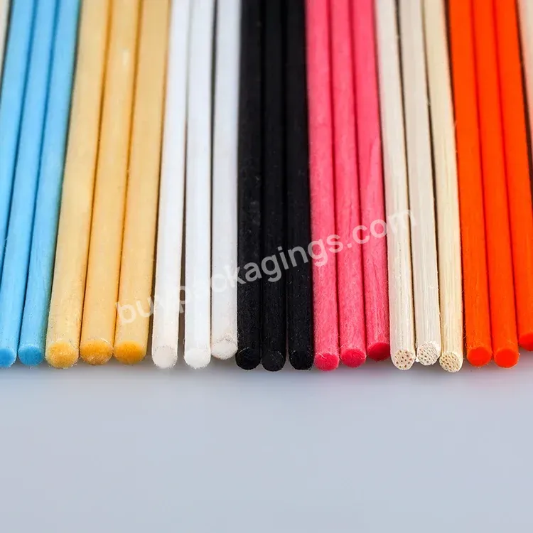 Diameter 3mm 4 Mm 5mm Fiber Diffuser Reed Sticks Black Pink White Blue For Reed Diffuser Bottle - Buy Reed Stick,Reed Diffuser Stick,Rattan Reed Diffuser Stick 3mm 3.5mm 4mm 5mm.