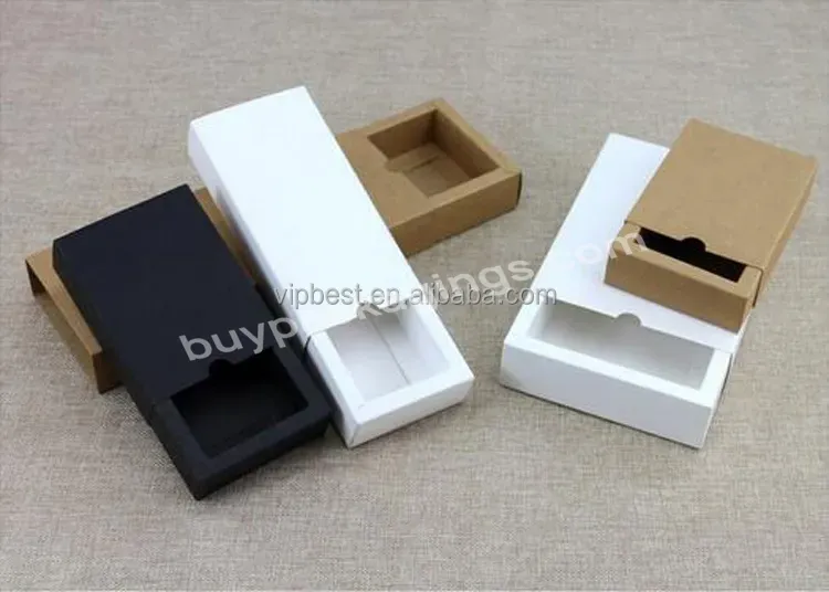 Different Color Printing High Quality Drawer Paper Packaging Boxes